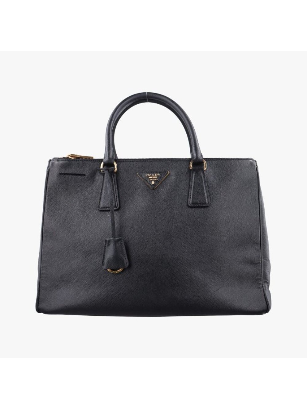 Prada Galleria Black Saffiano Leather 58 L